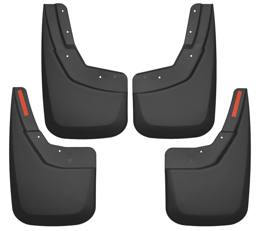 Husky Liners Front and Rear Mud Guard Set 56886 for Chevrolet Silverado (2014-2017)