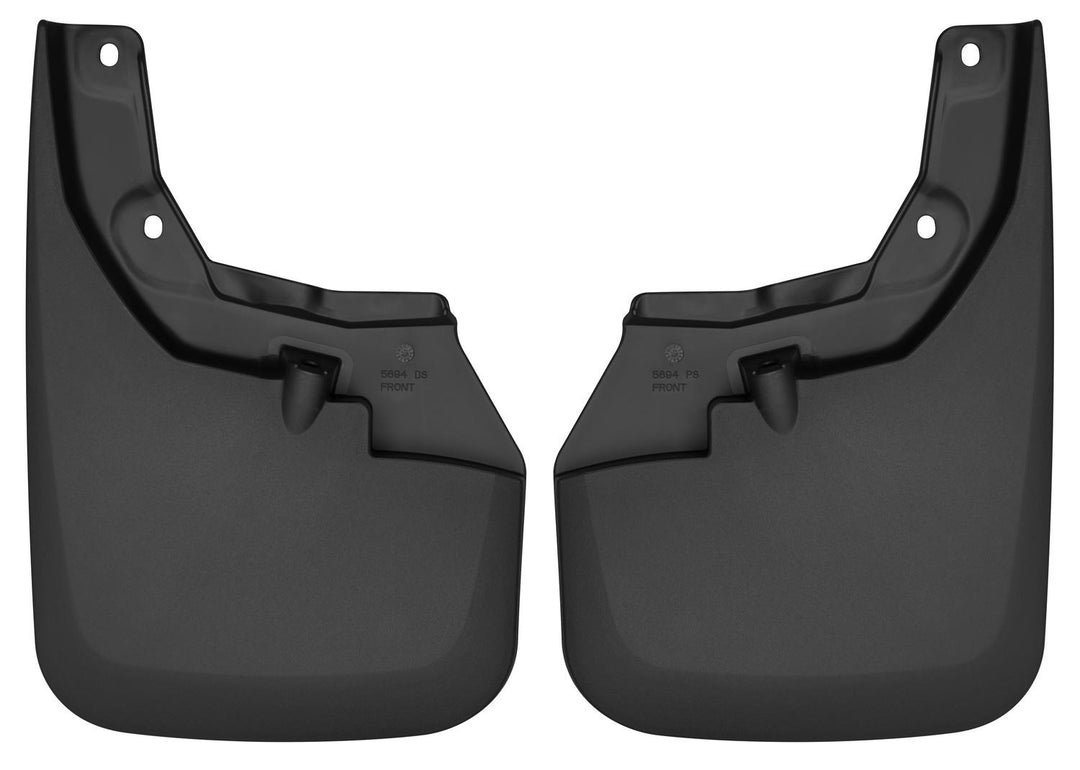 Husky Liners Front Mud Guards 56941 for Toyota Tacoma - Custom Fit Impact-Resistant TPO Protection