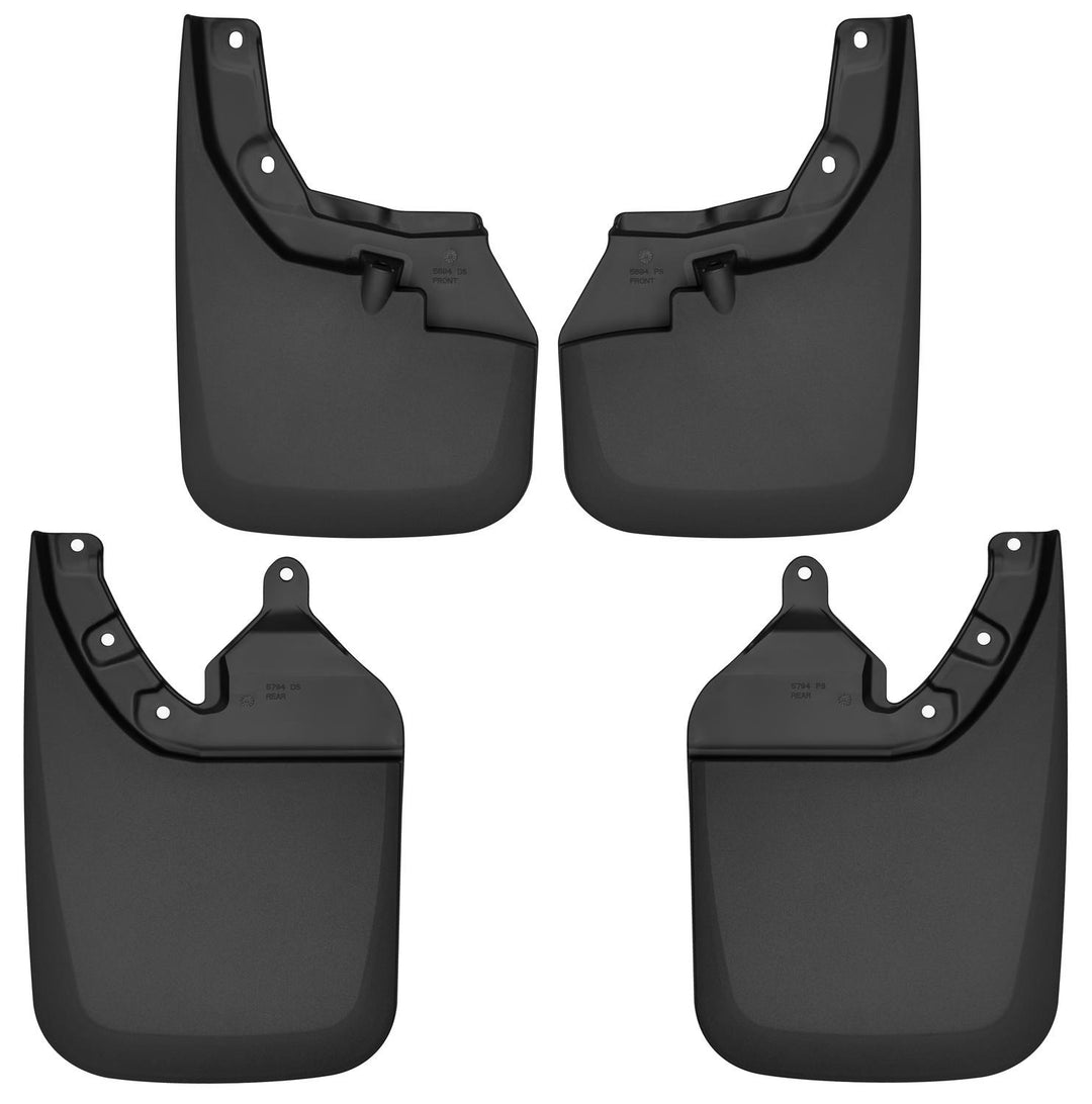 Husky Liners Front and Rear Mud Guard Set 56946 for Toyota Tacoma (2016-2023)
