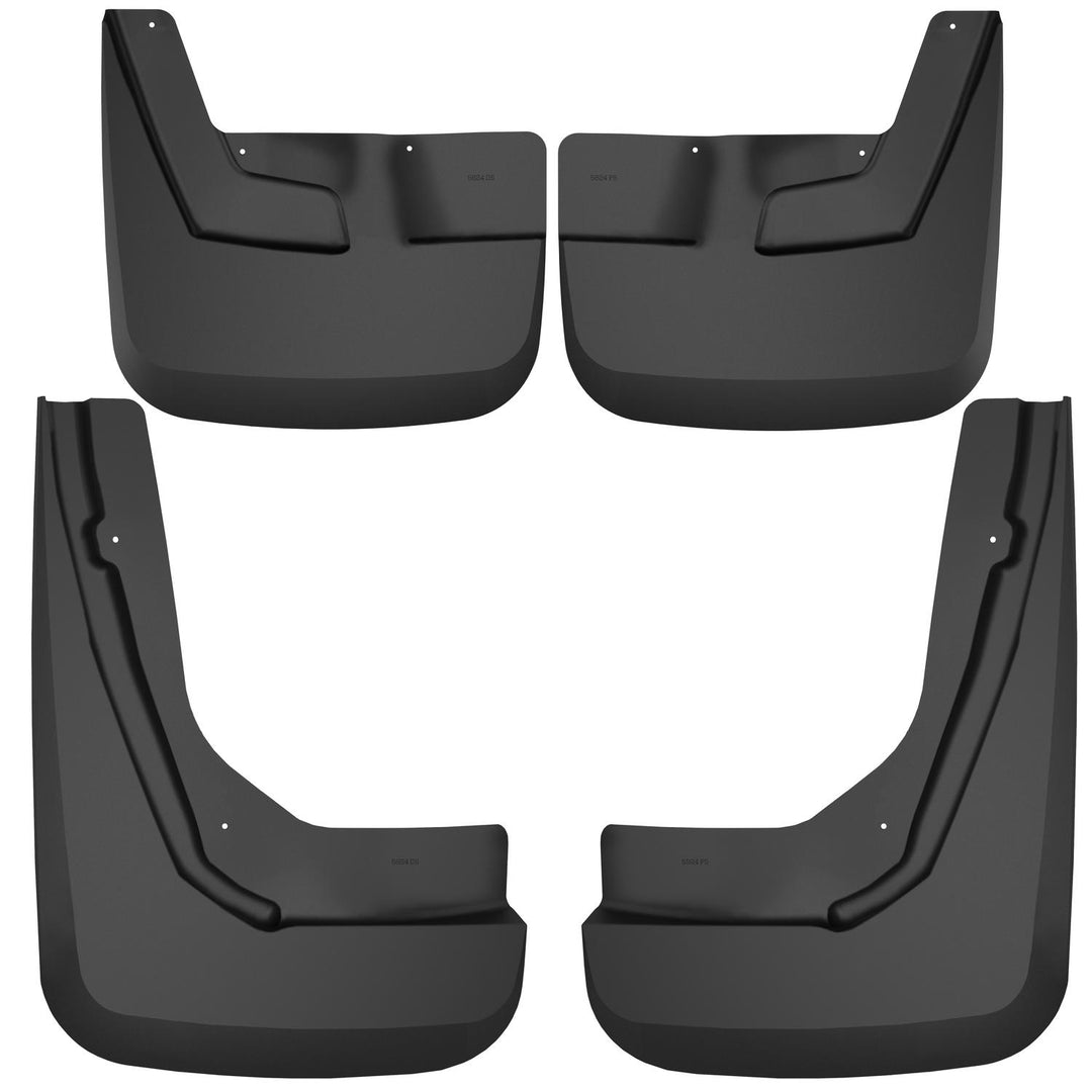 Husky Liners Front and Rear Mud Guard Set 58246 for Chevy Tahoe, GMC Yukon, Suburban 2021-2023