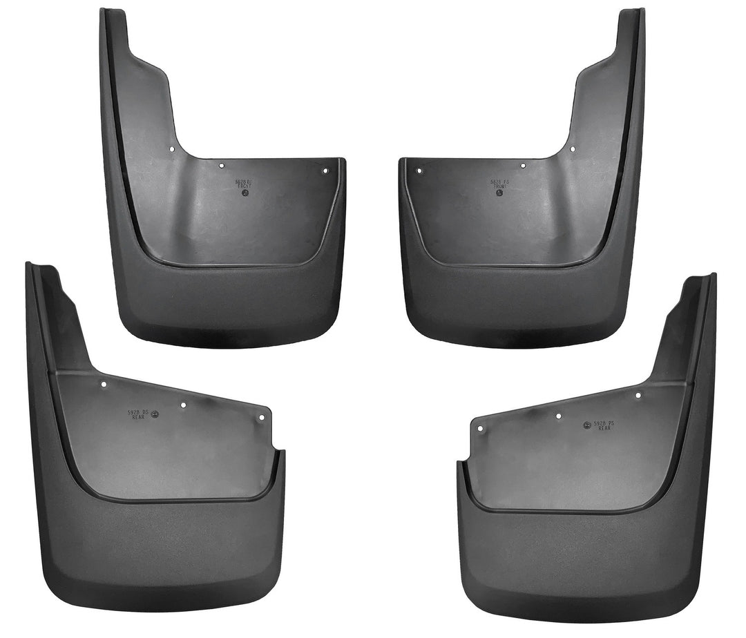 Husky Liners Front and Rear Mud Guard Set 58286 for Silverado 2500 HD and 3500 HD
