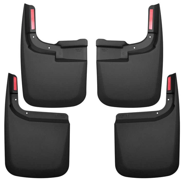 Husky Liners Front and Rear Mud Guard Set 58466 for Ford F-250 and F-350 Super Duty