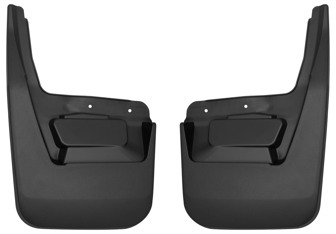 Husky Liners Rear Mud Guards 59271 for GMC Sierra 1500 - Custom Fit, Impact-Resistant TPO