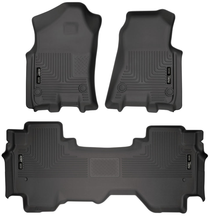 Husky Liners Weatherbeater Front & Second Seat Floor Liners 94011 for Ram 1500