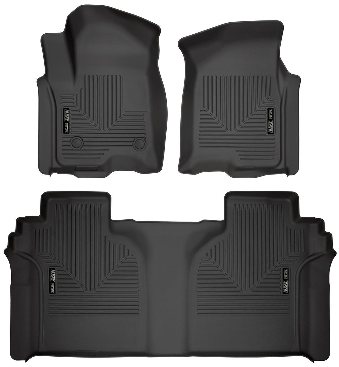 Husky Liners Weatherbeater Front & Second Seat Floor Liners 94021 for Chevy Silverado and GMC Sierra