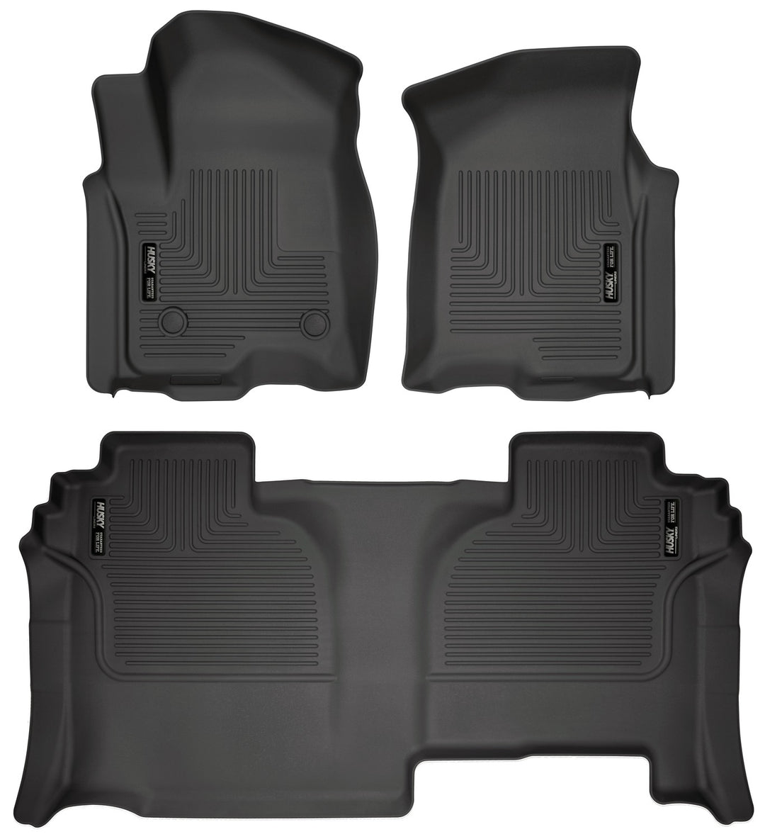 Husky Liners Weatherbeater Front & 2nd Seat Floor Liners 94031 for Chevrolet Silverado and GMC Sierra