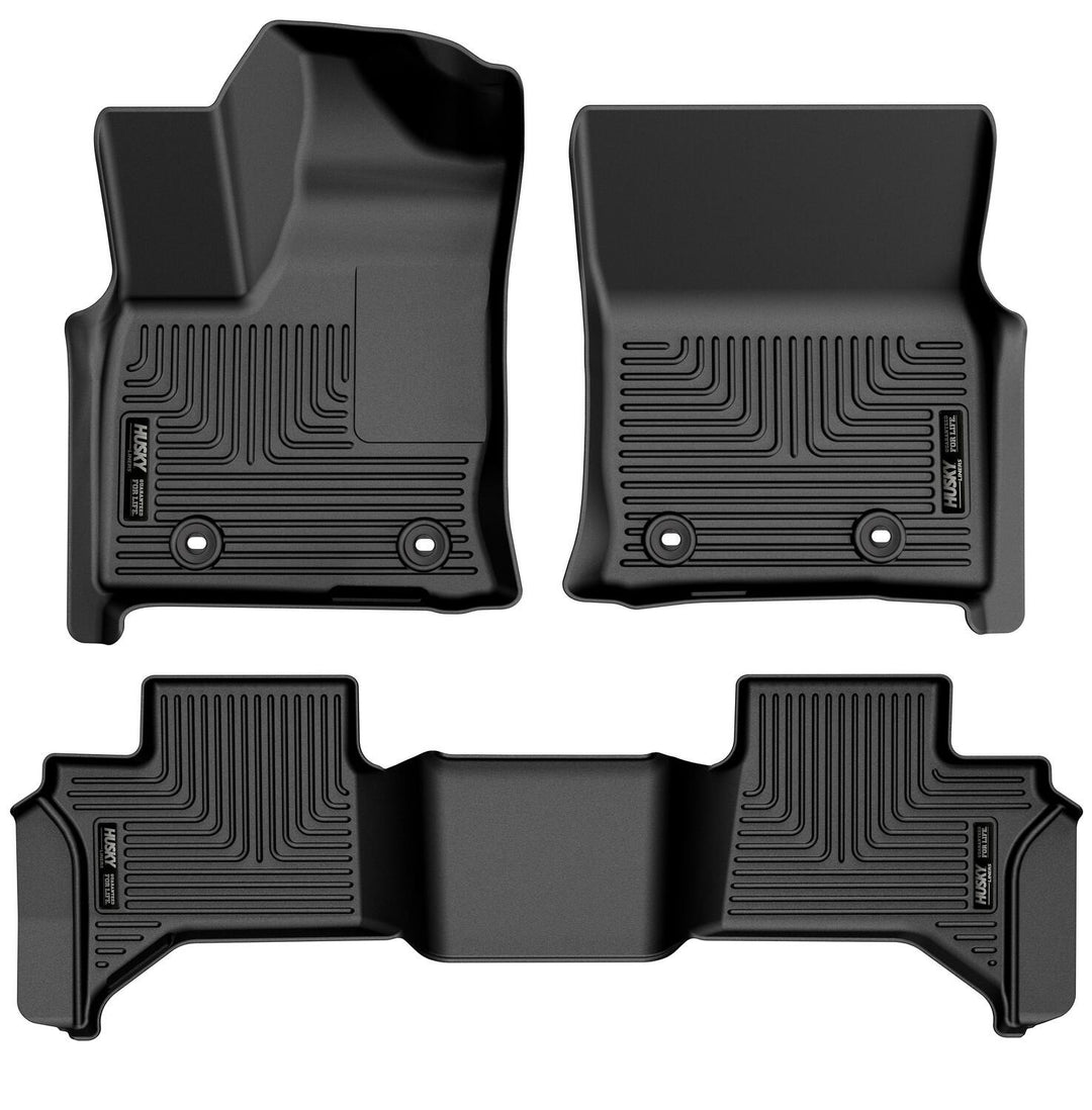 Husky Liners Weatherbeater Front & 2nd Seat Floor Liners 95811 for Lexus LX600