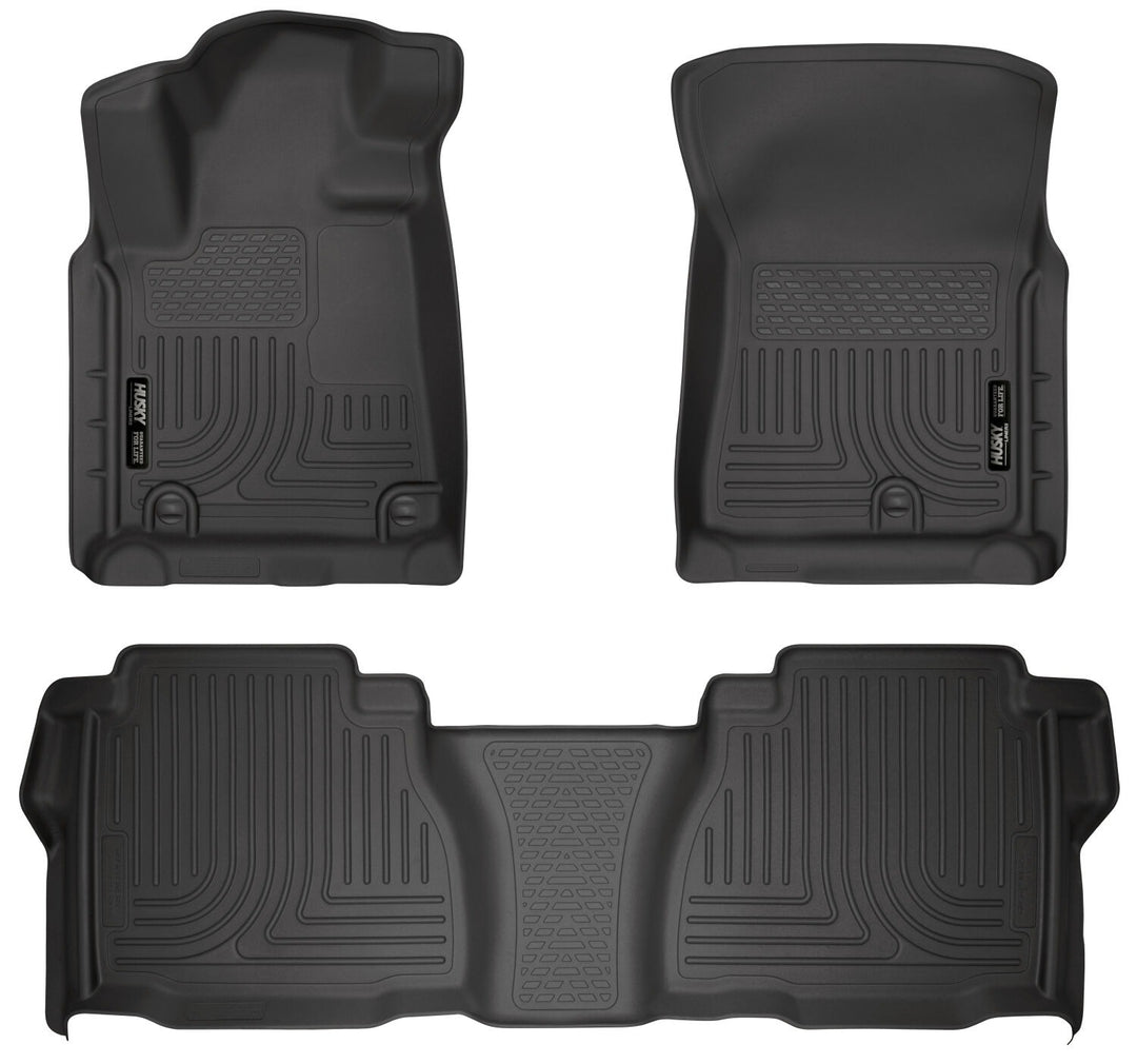 Husky Liners Weatherbeater Front & Second Seat Floor Liners for Toyota Tundra (Part 98581)