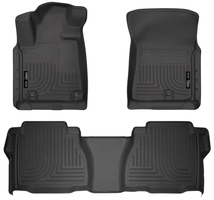 Husky Liners Weatherbeater Front & Second Seat Floor Liners for Toyota Tundra (Part 98581)