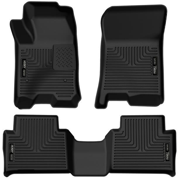 Husky Liners Weatherbeater Front & Second Seat Floor Liners 99221 for Chevrolet Colorado and GMC Canyon