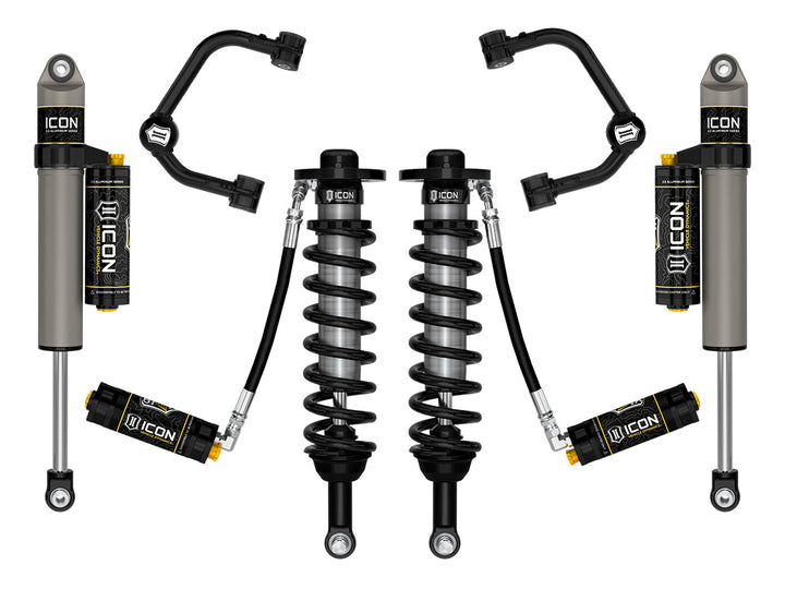 ICON 2021-2026 Ford F-150 2WD, 0-3" Lift, Stage 3 Suspension System, Tubular, CDCV