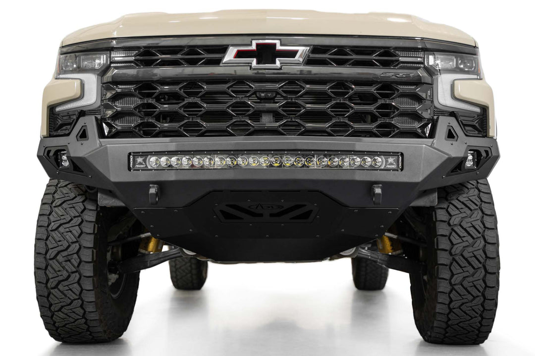 2025-2026 Chevy Silverado 1500 ZR2 Stealth Fighter Front Bumper