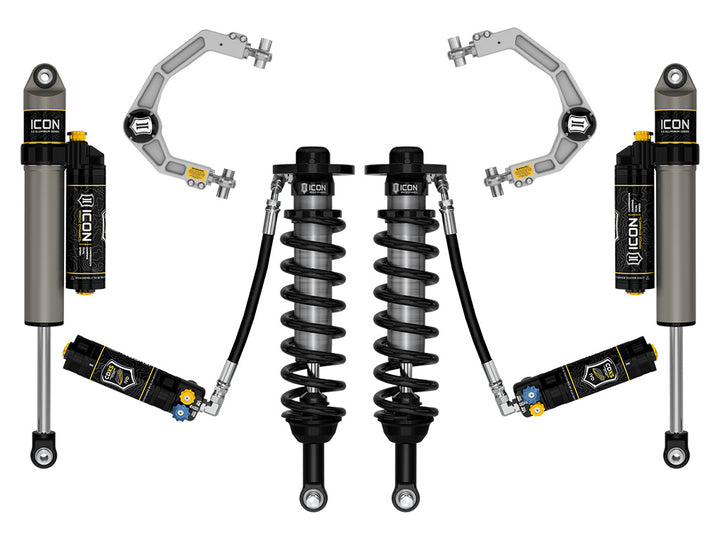 ICON 2021-2026 Ford F-150 2WD, 0-3" Lift, Stage 4 Suspension System, Billet, CDXS