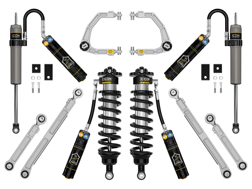 ICON 2022-2026 Toyota Tundra, 1.25-3.25" Lift, Stage 1, 3.0 Suspension System, Billet, CDXS