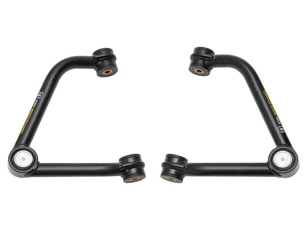 ICON Vehicle Dynamics 78620DJ Front Tubular Upper Control Arm Kit with Delta Joint for 2019-2026 GM Silverado/Sierra 1500 and 2021-2026 GM SUVs