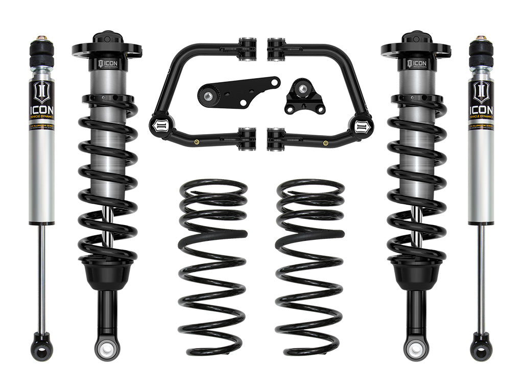 ICON 2025-2026 Toyota 4Runner 4WD, 1.25-3" Lift, Stage 2 Suspension System, Tubular