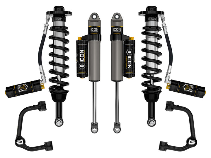 ICON 2021-2026 Ford F-150 Tremor, 2.5-3" Lift, Stage 4 Suspension System, Tubular, CDCV