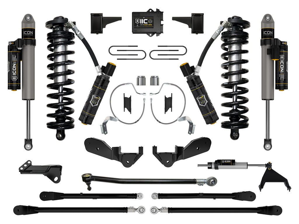 ICON 2023-2026 Ford F-250/F-350 Super Duty 4WD, 4-5.5" Lift, Stage 8 Coilover Conversion System