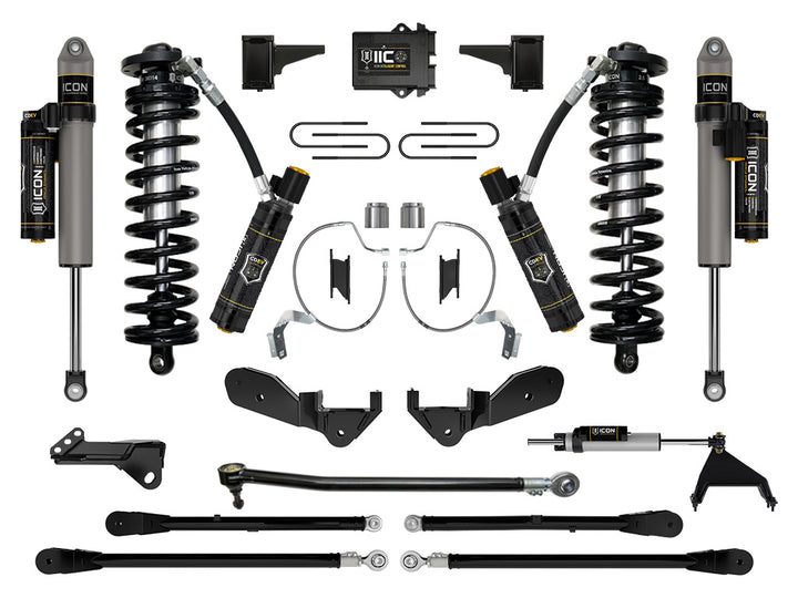 ICON 2023-2026 Ford F-250/F-350 Super Duty 4WD, 4-5.5" Lift, Stage 8 Coilover Conversion System