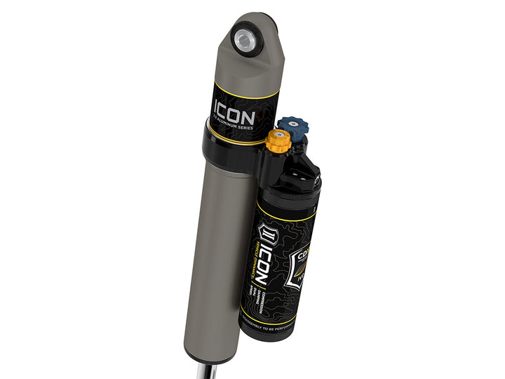 ICON 2021-2026 Ford F-150 4WD/F-150 Tremor, 0-2" Lift, Rear, V.S. 2.5 Aluminum Series Shock Absorbers, Piggyback Reservoir w/ CDXS, Pair