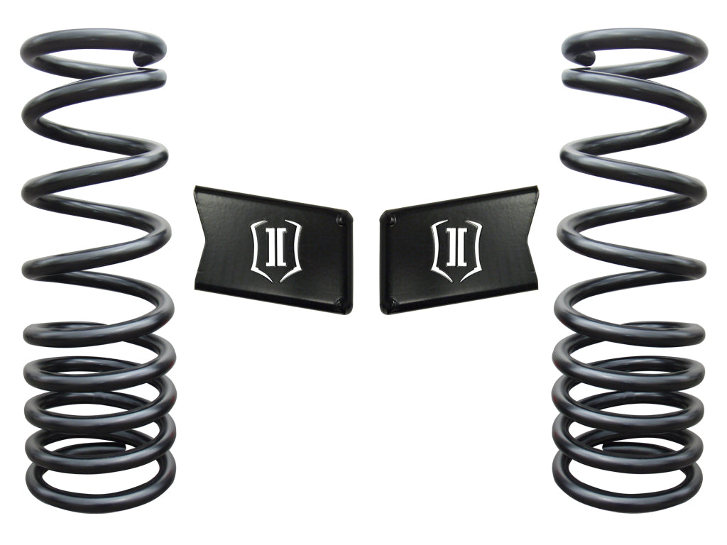 ICON 2003-2013 Dodge Ram 2500/2003-2012 Dodge Ram 3500 4WD, Diesel, Front, 4.5” Lift, Dual Rate Coil Spring Kit