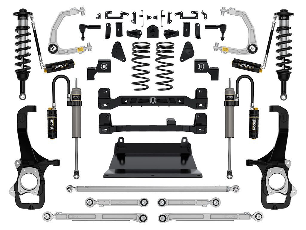 ICON 2022-2026 Toyota Tundra, 6" Lift, Stage 7 Suspension System, Billet, CDCV