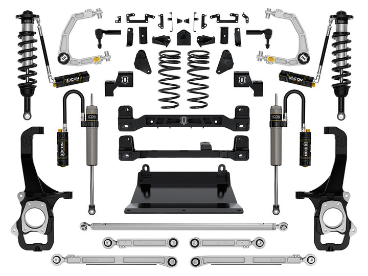ICON 2022-2026 Toyota Tundra, 6" Lift, Stage 7 Suspension System, Billet, CDCV