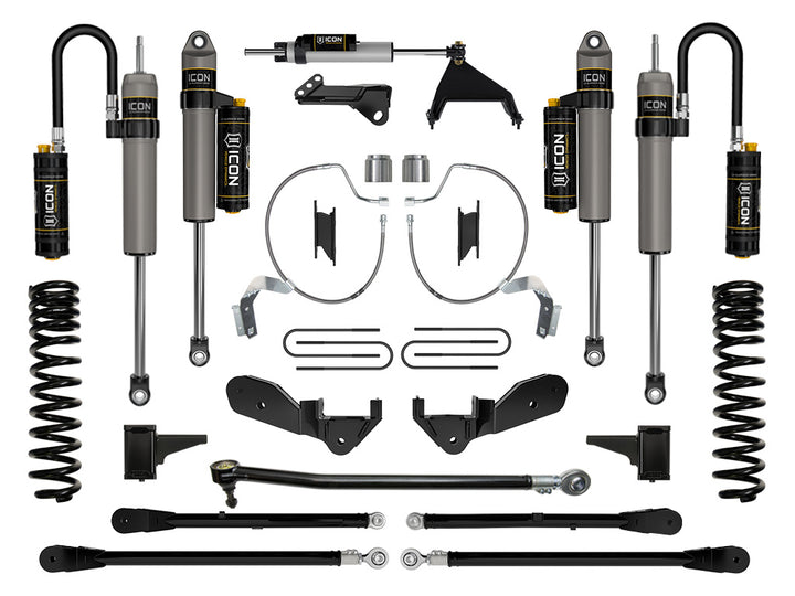 ICON 2023-2026 Ford F-250/F-350 Super Duty 4WD, Gas, 4.5" Lift, Stage 7 Suspension System