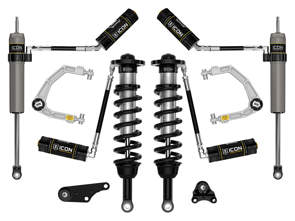 ICON 2024-2026 Toyota Tacoma 1.25-3" Lift, Stage 4 Suspension System, Billet