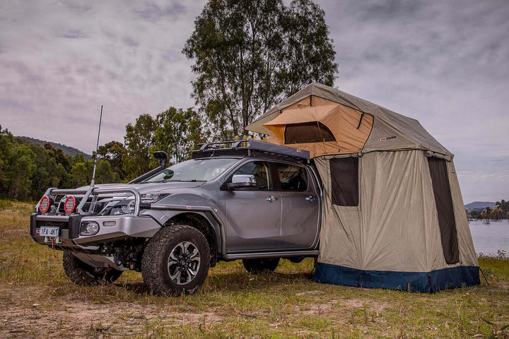 ARB Simpson III Rooftop Tent with Annex Kit - Off-Road Camping Shelter and Storage Solution