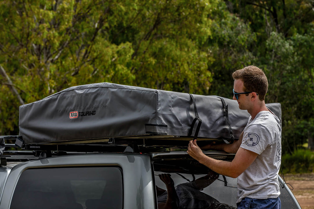 ARB Simpson III Rooftop Tent with Annex Kit - Off-Road Camping Shelter and Storage Solution