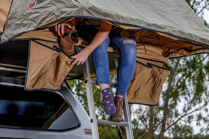 ARB Simpson III Rooftop Tent with Annex Kit - Off-Road Camping Shelter and Storage Solution