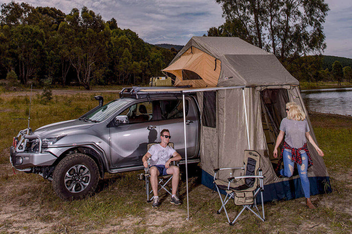 ARB Simpson III Rooftop Tent with Annex Kit - Off-Road Camping Shelter and Storage Solution