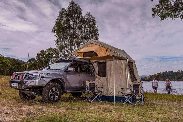 ARB Simpson III Rooftop Tent with Annex Kit - Off-Road Camping Shelter and Storage Solution
