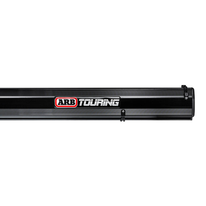 ARB 814412A Black Edition Aluminum Awning with LED Lighting, 8.2 x 8.2 ft