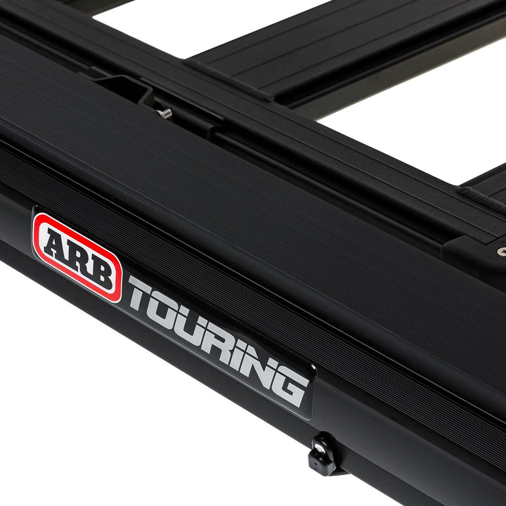 ARB 814412A Black Edition Aluminum Awning with LED Lighting, 8.2 x 8.2 ft