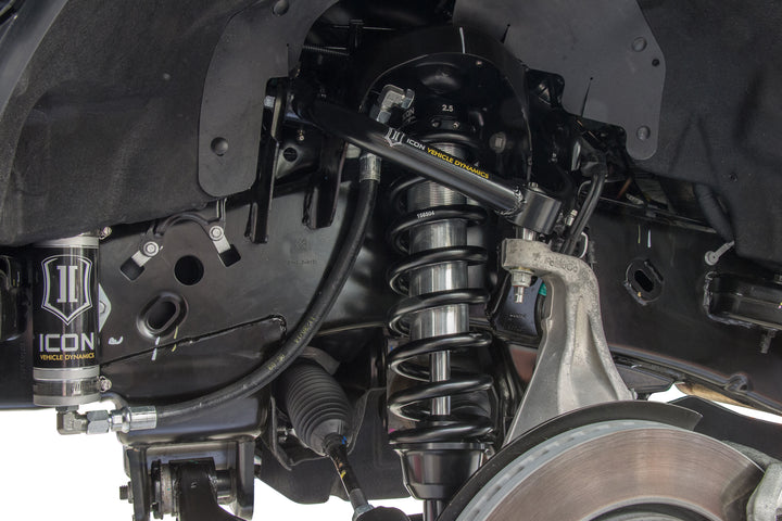 ICON 2014 Ford F-150 4WD, 1.75-2.63” Lift, Front, V.S. 2.5 Series Coilover Kit, Remote Reservoir