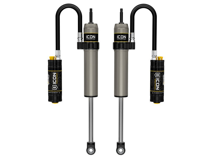 ICON 2014-2026 Ram 2500/2013-2026 Ram 3500, 2.5” Lift, Front, V.S. 2.5 Aluminum Series Shock Absorbers, Remote Reservoir w/ CDCV, Pair