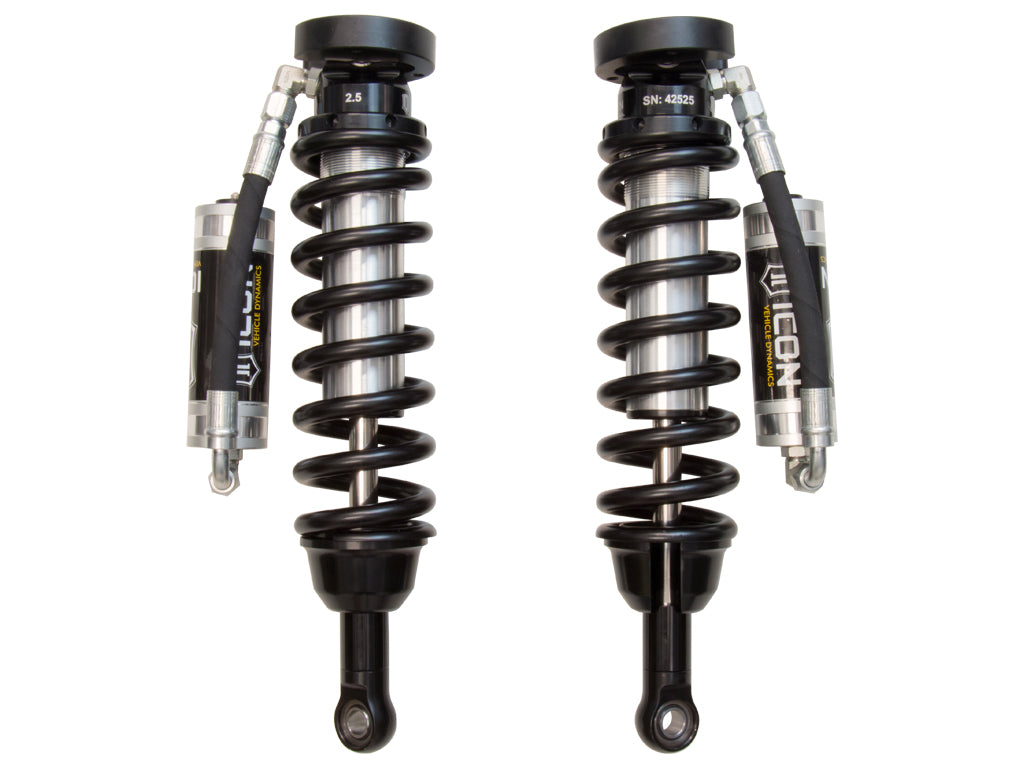 ICON 2011-2022 Ford Ranger T6, 1-3” Lift, V.S. 2.5 Series Coilover Kit, Remote Reservoir
