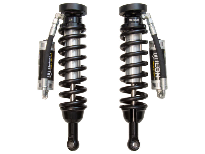 ICON 2011-2022 Ford Ranger T6, 1-3” Lift, V.S. 2.5 Series Coilover Kit, Remote Reservoir