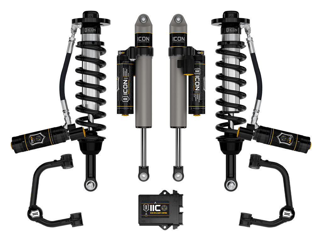 ICON 2021-2026 Ford F-150 Tremor, 2.5-3" Lift, Stage 5 Suspension System, Tubular