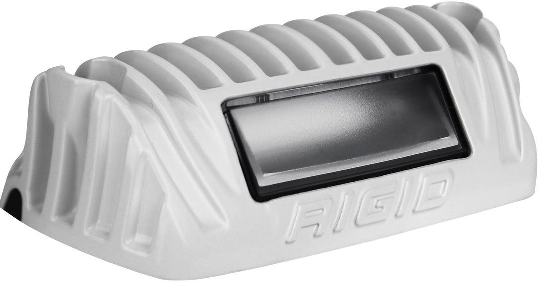RIGID Industries 86620 1x2 65 Degree DC LED Scene Light with White Housing, Single Unit