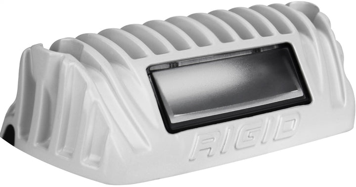 RIGID Industries 86620 1x2 65 Degree DC LED Scene Light with White Housing, Single Unit