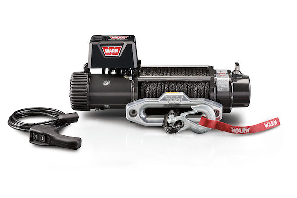 Warn 87310 9.5XP-S 12V Synthetic Rope Winch for Heavy-Duty Off-Road Vehicles