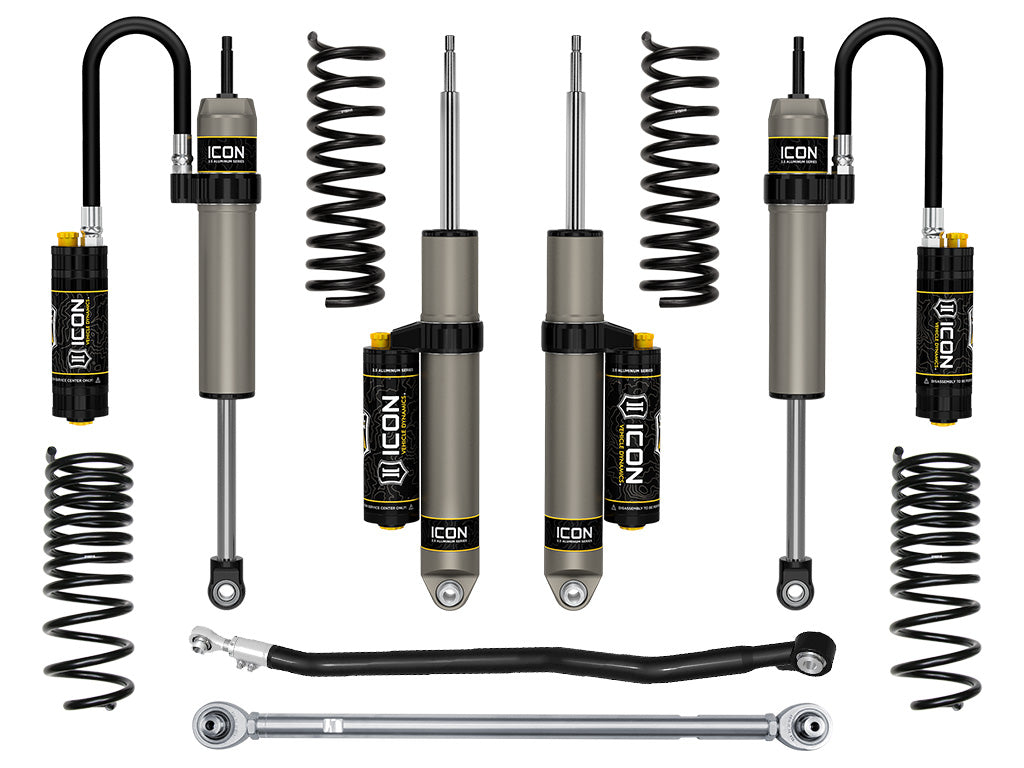 ICON 2014-2026 Ram 2500 4WD, Diesel, Coil Spring Rear, 2.5" Lift, Stage 4 Suspension System, w/ Performance Rear Coil Springs