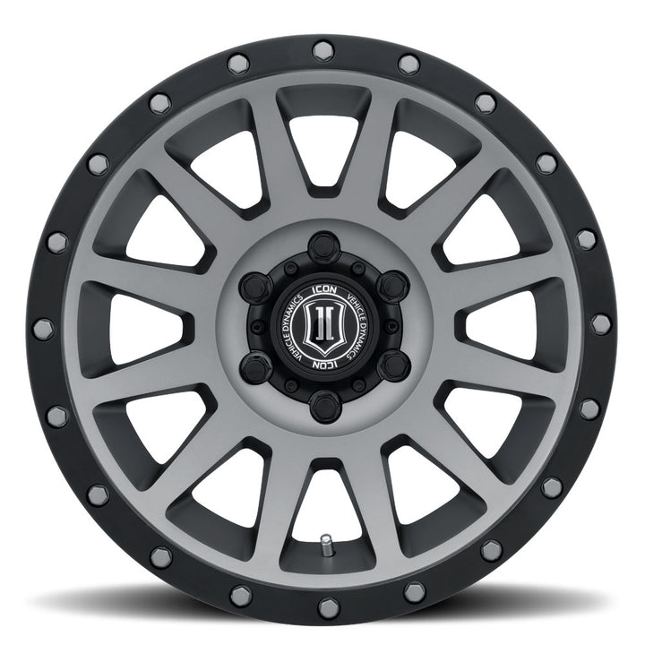 ICON Alloys Compression, Titanium, 18 x 9 / 5 x 150, 25mm Offset, 6" BS