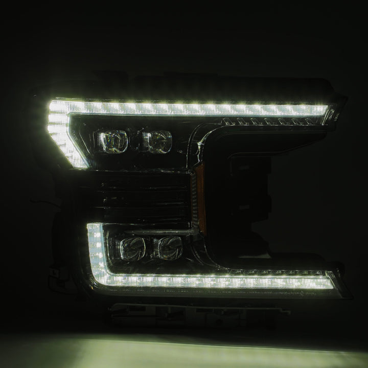 AlphaRex Nova-Series LED Projector Headlights in Alpha-Black for Ford F-150 (2018-2020)
