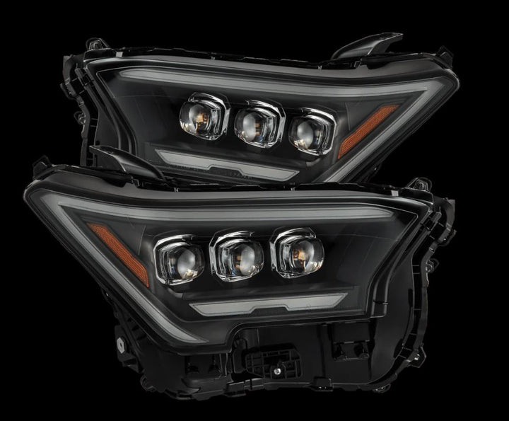 AlphaRex Black NOVA-Series LED Projector Headlights for 2024 Toyota Tacoma