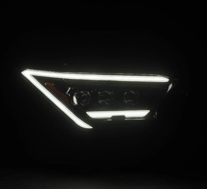 AlphaRex Black NOVA-Series LED Projector Headlights for 2024 Toyota Tacoma