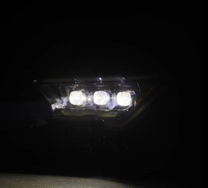 AlphaRex Black NOVA-Series LED Projector Headlights for 2024 Toyota Tacoma